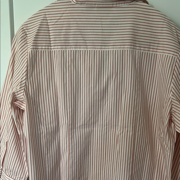 Chico's Pink Striped Blouse - Picture 6 of 8